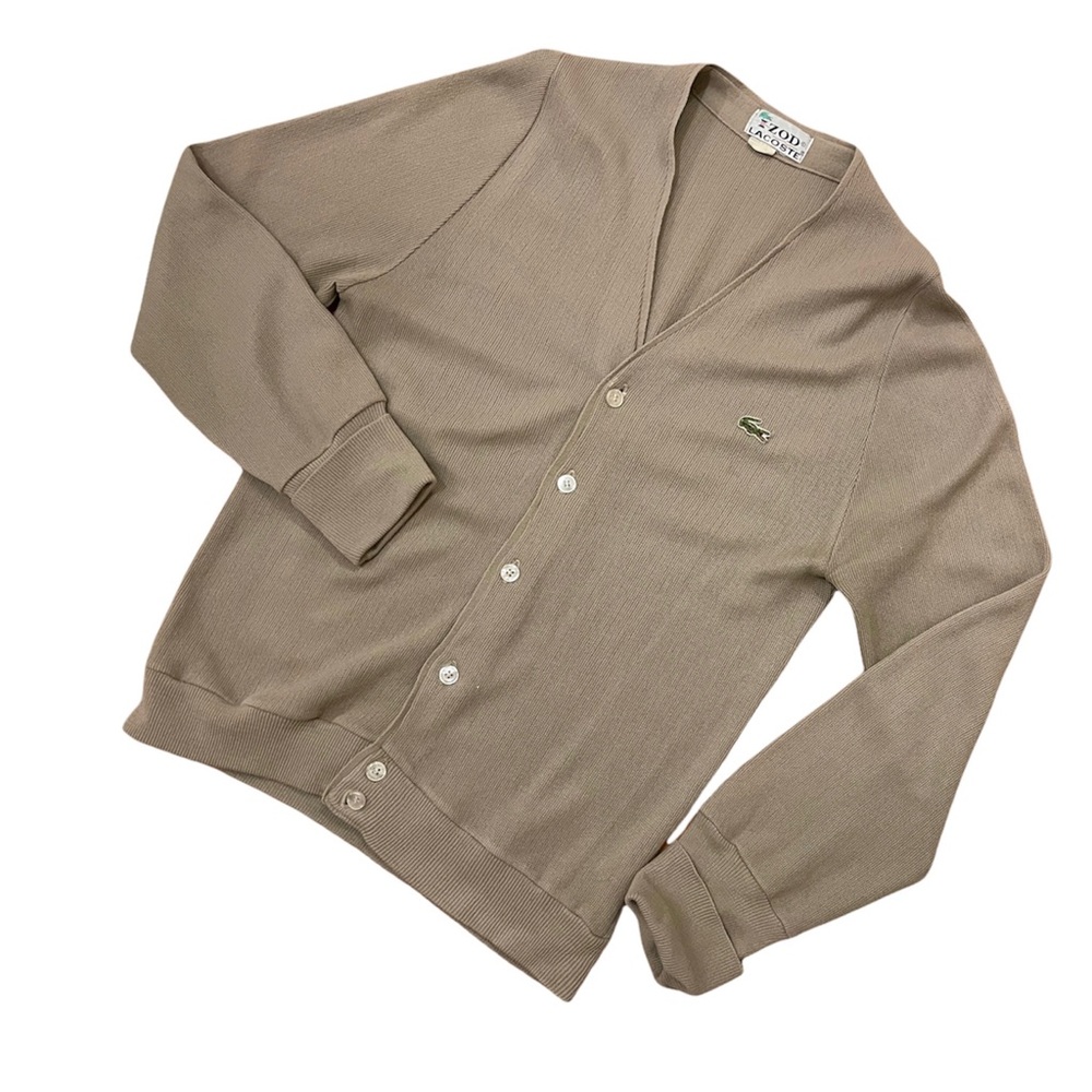 Izod Lacoste vintage cardigan